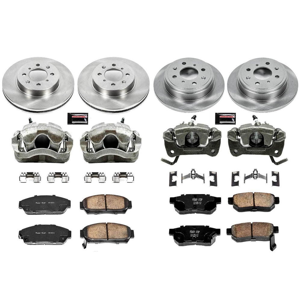 Power Stop 94-01 Acura Integra Front & Rear Autospecialty Brake Kit w/Calipers