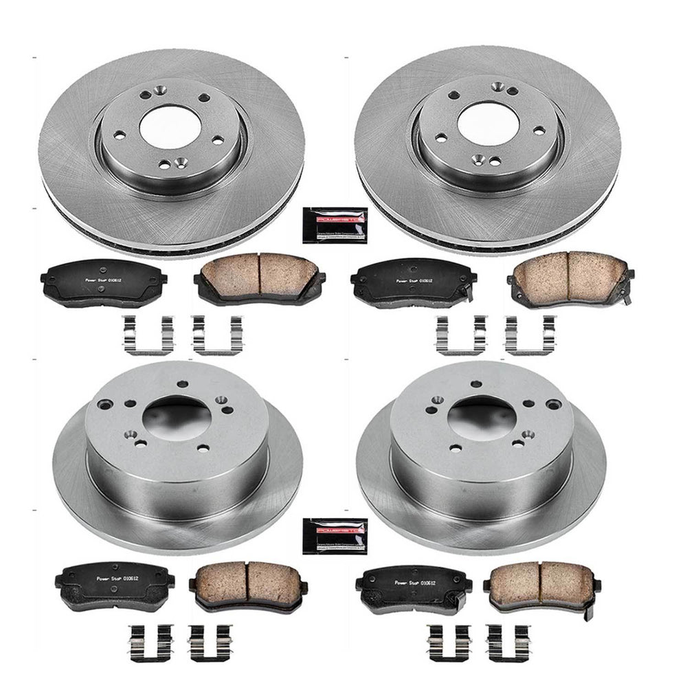 Power Stop 12-16 Kia Sportage Front & Rear Autospecialty Brake Kit