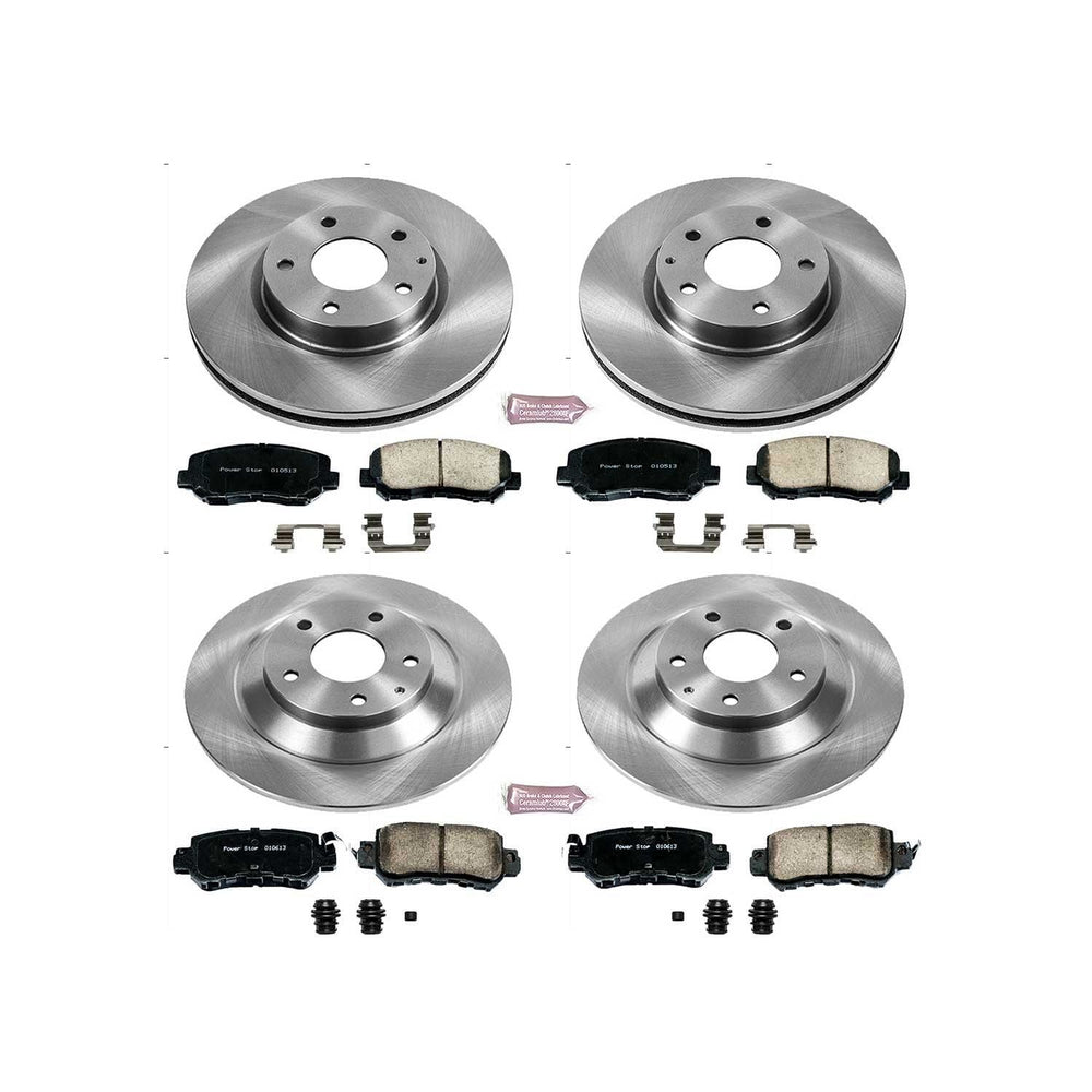 Power Stop 13-15 Mazda CX-5 Front & Rear Autospecialty Brake Kit
