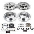 Power Stop 14-17 Infiniti Q50 Front & Rear Z26 Street Warrior Brake Kit