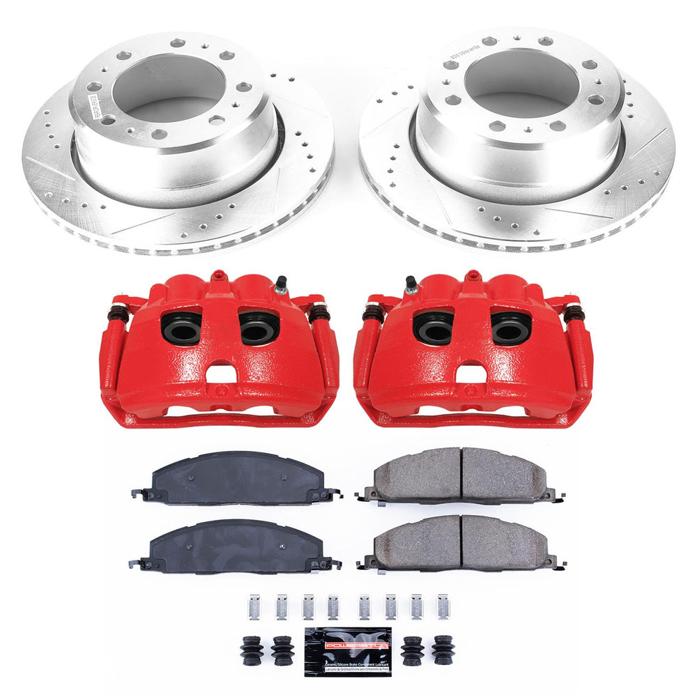 Power Stop 13-18 Ram 3500 Z23 Evolution Kit w/ Calipers - Rear