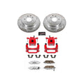 Power Stop 05-08 Infiniti G35 Rear Z26 Street Warrior Brake Kit w/Calipers