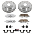 Power Stop 05-08 Infiniti G35 Rear Z26 Street Warrior Brake Kit w/Calipers