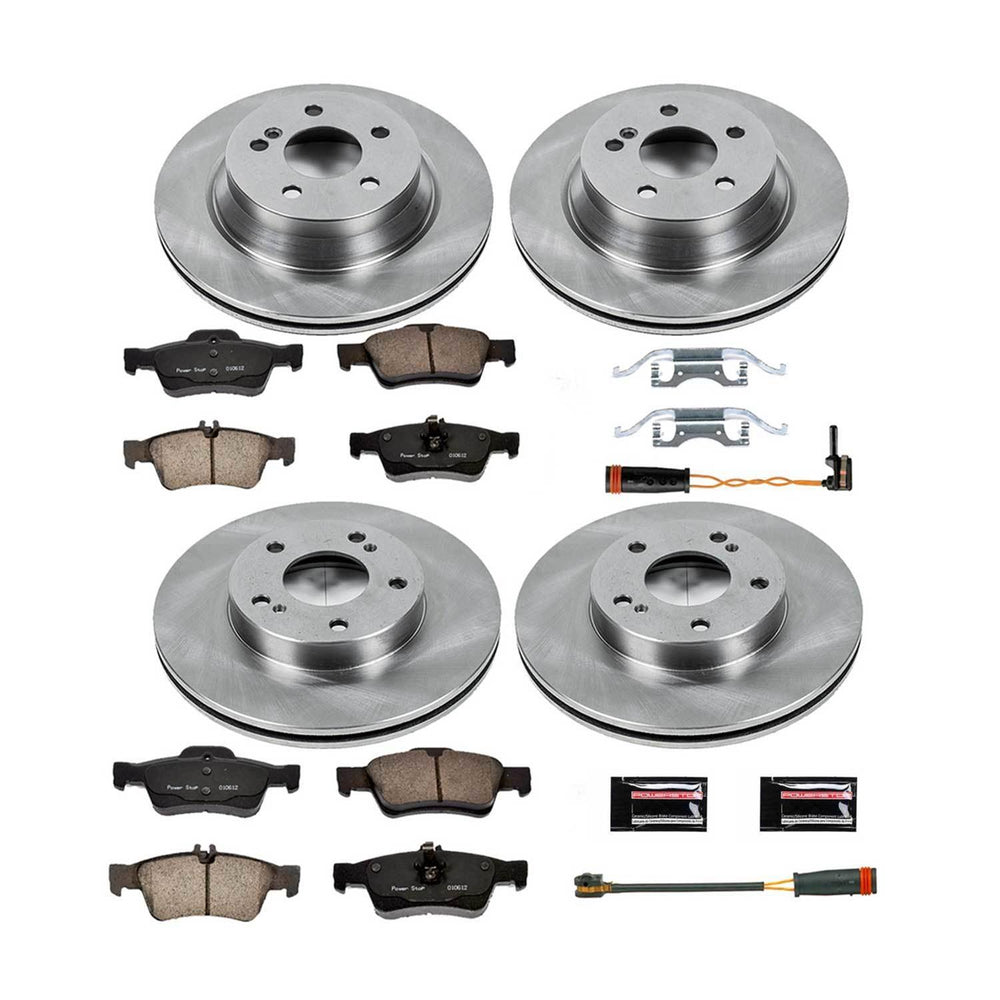 Power Stop 08-11 Mercedes-Benz CLS550 Front & Rear Autospecialty Brake Kit