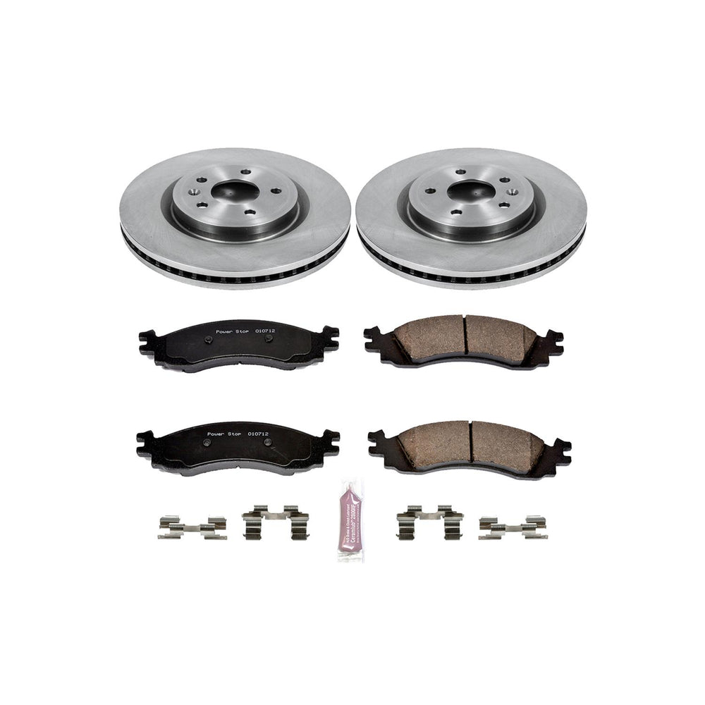 Power Stop 11-12 Ford Taurus Front & Rear Autospecialty Brake Kit