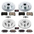 Power Stop 16-19 Chevrolet Camaro Front & Rear Z26 Street Warrior Brake Kit