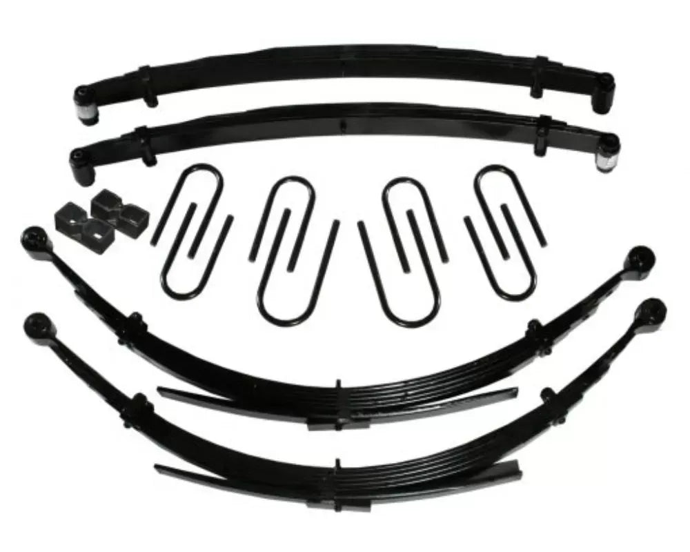 Skyjacker 73-87 GM 1/5T Suburban 8in. Suspension Lift System with Black MAX Shocks