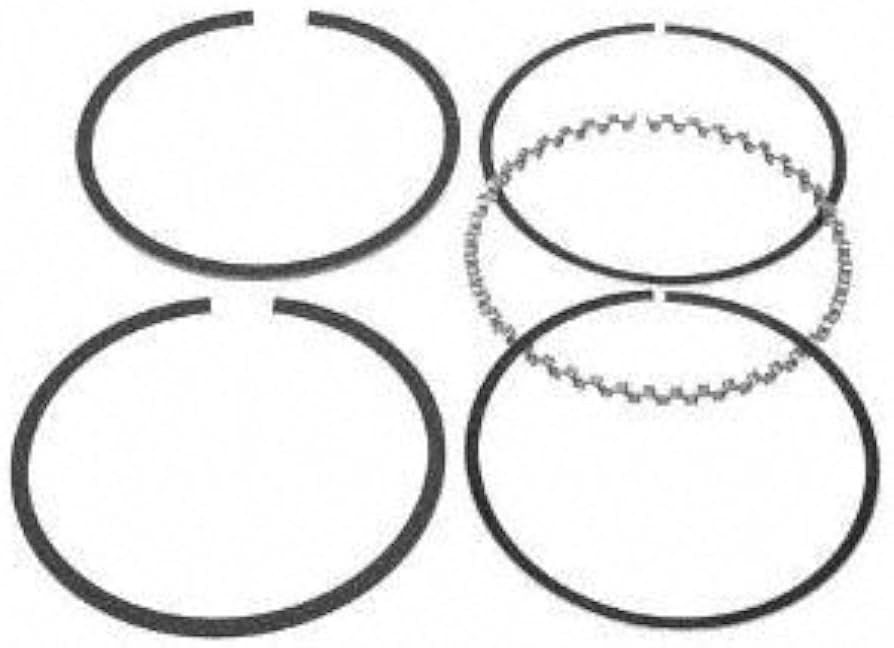 Mahle Rings Buick 307Y 5.0L 350BHJX 5.7L Engs 68-88 Cad 307 9 5.0L Eng Moly Ring Set