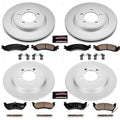 Power Stop 06-10 Ford Explorer Front & Rear Z17 Evolution Geomet Coated Brake Kit