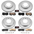 Power Stop 01-07 Toyota Sequoia Front & Rear Z17 Evolution Geomet Coated Brake Kit