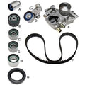 Gates 2002-2003 Subaru Impreza 4-Cyl 2.0L Timing Belt Component Kit w/ Water Pump