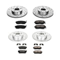 Power Stop 02-04 Infiniti I35 Front & Rear Z23 Evolution Sport Brake Kit