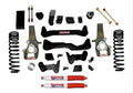 Lift Kit 4 Inch Lift Includes Front Leaf Springs Block Front U Bolt Kit Spring Bushing Kit Rear Add-A-Leafs 73-78 Ford F-250 Skyjacker