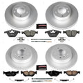 Power Stop 11-12 BMW 328i xDrive Front & Rear Z23 Evolution Sport Coated Brake Kit