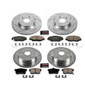 Power Stop 12-16 Honda CR-V Front & Rear Z23 Evolution Sport Brake Kit