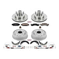 Power Stop 90-93 Ford E-150 Front & Rear Autospecialty Brake Kit