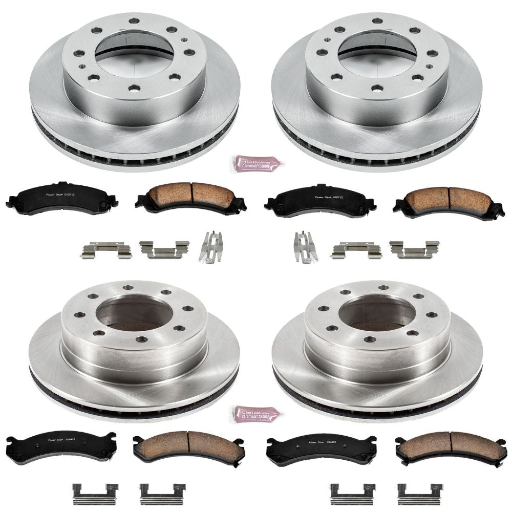 Power Stop 2005 Chevrolet Silverado 1500 HD Front & Rear Autospecialty Brake Kit