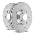 Power Stop 15-20 Dodge Charger Front Drilled & Slotted Rotor - Pair