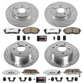 Power Stop 10-13 Nissan Altima Front & Rear Z26 Street Warrior Brake Kit
