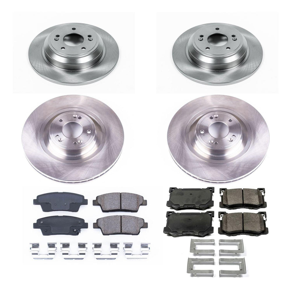 Power Stop 15-16 Hyundai Genesis Front & Rear Autospecialty Brake Kit