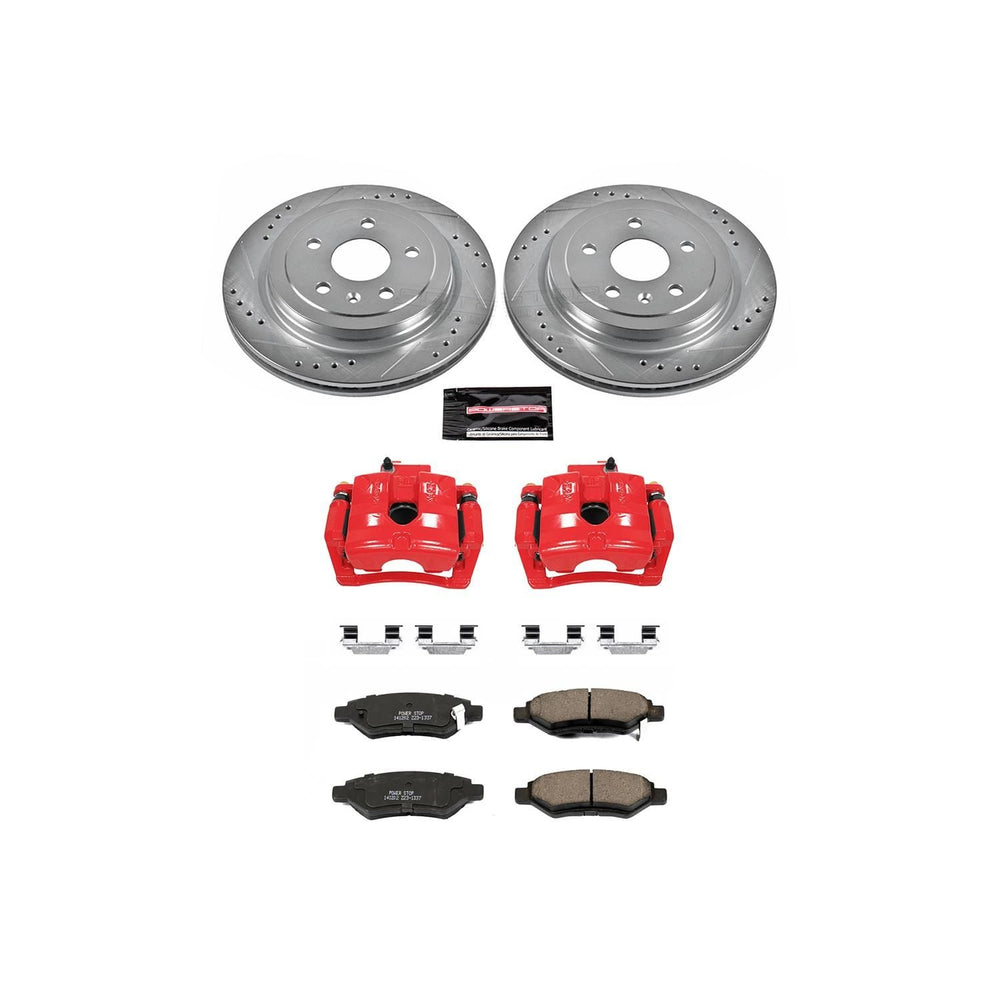 Power Stop 10-15 Chevrolet Camaro Rear Z23 Evolution Sport Brake Kit w/Calipers