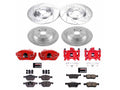 Power Stop 17-19 Ford Escape Front & Rear Z23 Evolution Sport Brake Kit w/Calipers
