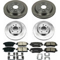 Power Stop 13-15 Cadillac ATS Front & Rear Autospecialty Brake Kit