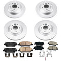 Power Stop 10-16 Hyundai Genesis Coupe Front & Rear Z17 Evolution Geomet Coated Brake Kit