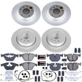 Power Stop 06-07 BMW 525i Front & Rear Z23 Evolution Sport Coated Brake Kit