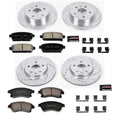 Power Stop 11-15 Chevrolet Cruze Front & Rear Z23 Evolution Sport Brake Kit