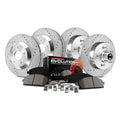 Power Stop 99-01 Audi A4 Front & Rear Z23 Evolution Sport Brake Kit