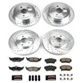 Power Stop 04-05 Chrysler PT Cruiser Front & Rear Z23 Evolution Sport Brake Kit