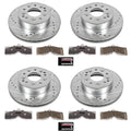 Power Stop 1969 Chevrolet Camaro Front & Rear Z26 Street Warrior Brake Kit