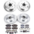 Power Stop 04-06 Mazda MPV Front & Rear Z23 Evolution Sport Brake Kit