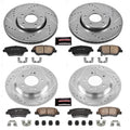 Power Stop 13-17 Kia Optima Front & Rear Z23 Evolution Sport Brake Kit