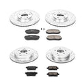 Power Stop 07-10 Ford Edge Front & Rear Z23 Evolution Sport Brake Kit