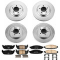 Power Stop 03-05 Lincoln Aviator Front & Rear Z17 Evolution Geomet Coated Brake Kit
