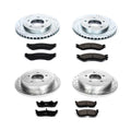 Power Stop 97-00 Ford Expedition Front & Rear Z23 Evolution Sport Brake Kit