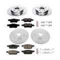 Power Stop 13-14 Ford Focus Front & Rear Z23 Evolution Sport Brake Kit