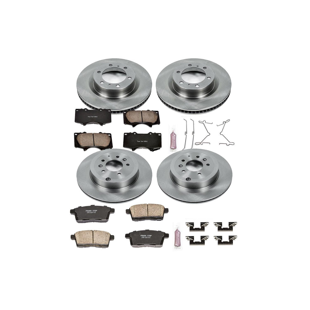 Power Stop 07-15 Mazda CX-9 Front & Rear Autospecialty Brake Kit