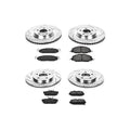 Power Stop 11-14 Ford Mustang Front & Rear Z23 Evolution Sport Brake Kit