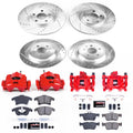 Power Stop 17-19 Lincoln MKZ Front & Rear Z23 Evolution Sport Brake Kit w/Calipers