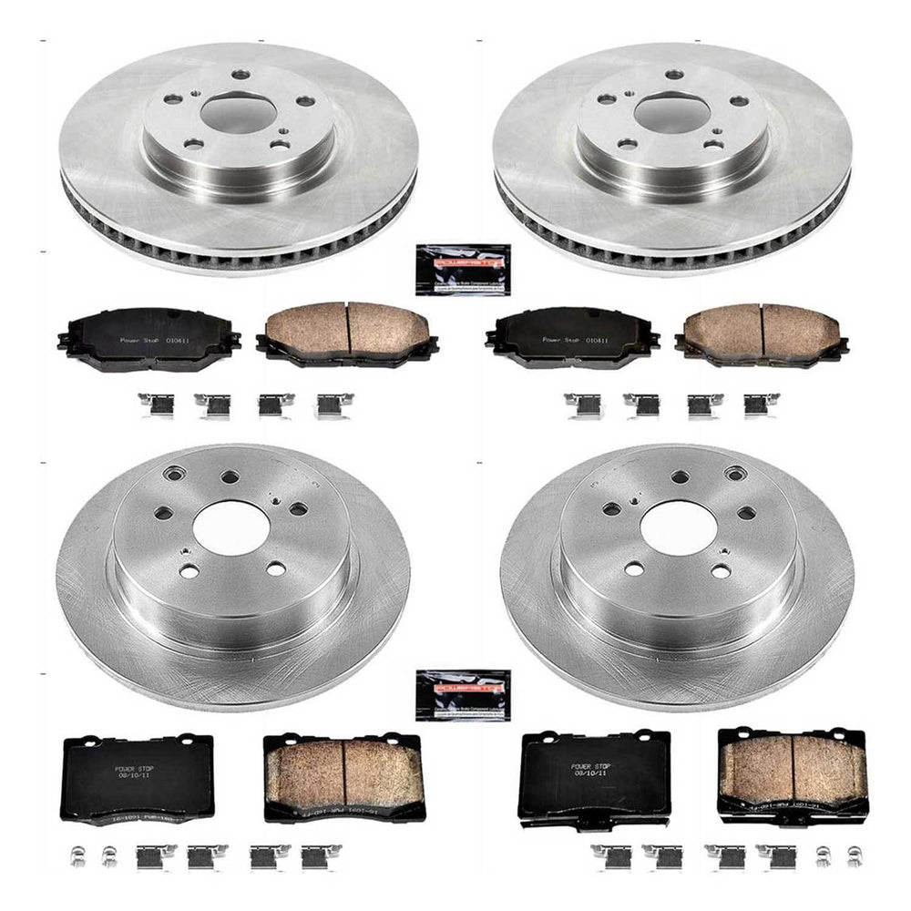 Power Stop 16-18 Toyota Mirai Front & Rear Autospecialty Brake Kit