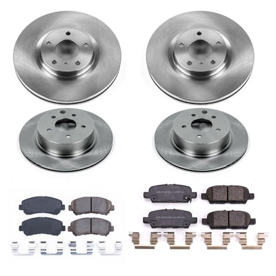 Power Stop 2018 Nissan Maxima Front & Rear Autospecialty Brake Kit
