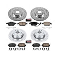 Power Stop 2010 Volkswagen Golf Front & Rear Z23 Evolution Sport Brake Kit