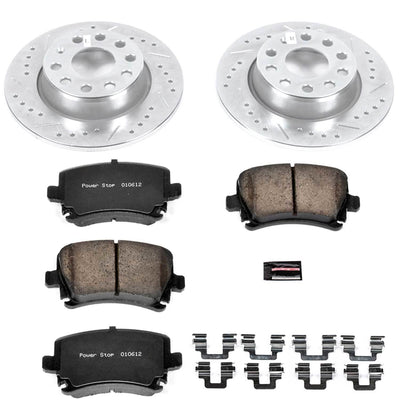 Power Stop 2010 Volkswagen Golf Front & Rear Z23 Evolution Sport Brake Kit