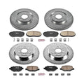 Power Stop 11-15 Ford Edge Front & Rear Z23 Evolution Sport Brake Kit