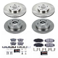 Power Stop 06-11 Honda Civic Front & Rear Track Day SPEC Brake Kit