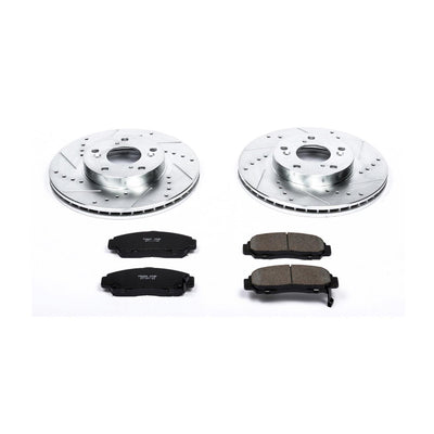 Power Stop 03-07 Honda Accord Front Z23 Evolution Sport Brake Kit w/Calipers