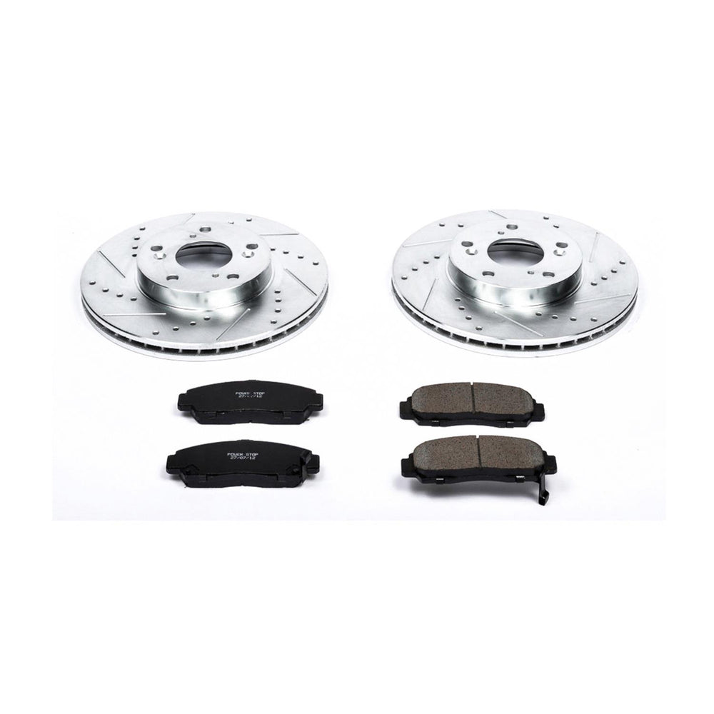 Power Stop 03-07 Honda Accord Front Z23 Evolution Sport Brake Kit w/Calipers